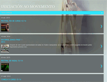 Tablet Screenshot of iniciacionaomovemento.blogspot.com