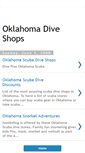 Mobile Screenshot of oklahomadiveshops.blogspot.com