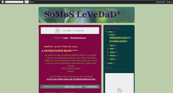 Desktop Screenshot of levedadsomos.blogspot.com