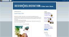 Desktop Screenshot of design-deliberation.blogspot.com