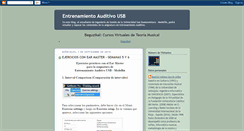 Desktop Screenshot of entrenamientoauditivousb.blogspot.com