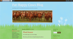 Desktop Screenshot of fathappycows.blogspot.com