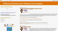 Desktop Screenshot of familycourtviolence.blogspot.com
