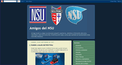 Desktop Screenshot of amigosdelnsu.blogspot.com