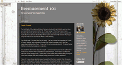 Desktop Screenshot of beemusement101.blogspot.com