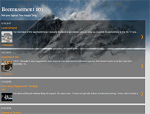 Tablet Screenshot of beemusement101.blogspot.com