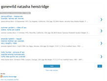 Tablet Screenshot of gonewildnatashahenstridge.blogspot.com