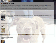 Tablet Screenshot of brodanssmile.blogspot.com