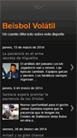 Mobile Screenshot of beisbolvolatil.blogspot.com