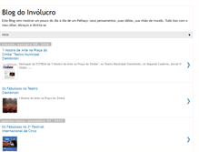 Tablet Screenshot of blogdoinvolucro.blogspot.com