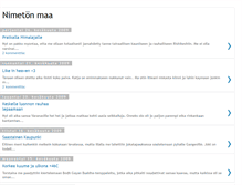 Tablet Screenshot of nimetonmaa.blogspot.com