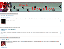 Tablet Screenshot of lucalaloca.blogspot.com