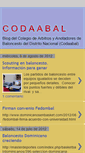 Mobile Screenshot of colegioarbitrosdeldistritonacional.blogspot.com
