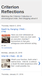 Mobile Screenshot of criterionreflections.blogspot.com