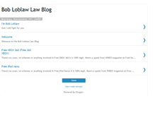 Tablet Screenshot of bobloblawslawblog.blogspot.com