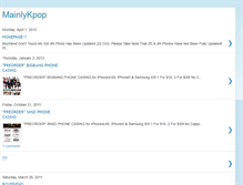 Tablet Screenshot of mainlykpop.blogspot.com