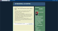 Desktop Screenshot of apbehavioralaccounting.blogspot.com