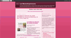 Desktop Screenshot of mamentrepreneurs.blogspot.com