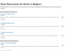 Tablet Screenshot of hotels-in-belgium.blogspot.com