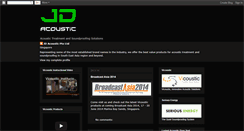 Desktop Screenshot of jdacoustic.blogspot.com