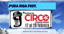 Desktop Screenshot of festivaldecirco.blogspot.com