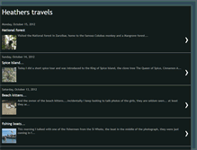 Tablet Screenshot of heather-heatherstravels.blogspot.com
