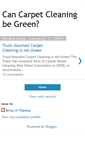 Mobile Screenshot of cancarpetcleaningbegreen.blogspot.com