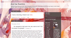 Desktop Screenshot of abthankful.blogspot.com