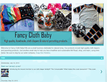 Tablet Screenshot of fancycloth.blogspot.com