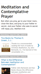 Mobile Screenshot of meditation-and-contemplative-prayer.blogspot.com