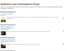 Tablet Screenshot of meditation-and-contemplative-prayer.blogspot.com