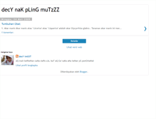 Tablet Screenshot of decyzulkarnain.blogspot.com