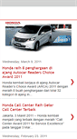 Mobile Screenshot of hondafreedindonesia.blogspot.com