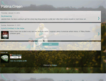 Tablet Screenshot of patinagreen.blogspot.com