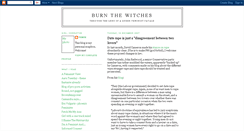 Desktop Screenshot of burnthewitches.blogspot.com
