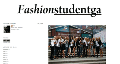 Desktop Screenshot of fashionstudentga.blogspot.com