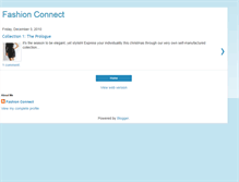 Tablet Screenshot of fashionconnect.blogspot.com