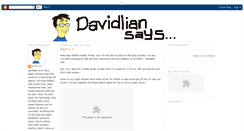 Desktop Screenshot of davidlian.blogspot.com