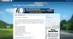 Desktop Screenshot of electrical-engineer-diary.blogspot.com