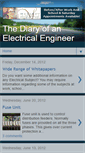 Mobile Screenshot of electrical-engineer-diary.blogspot.com