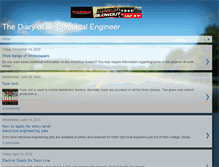 Tablet Screenshot of electrical-engineer-diary.blogspot.com