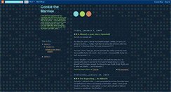 Desktop Screenshot of cookiemarmee.blogspot.com