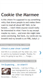 Mobile Screenshot of cookiemarmee.blogspot.com