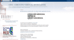 Desktop Screenshot of civi-circuitovirtualmorelense.blogspot.com