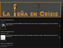 Tablet Screenshot of lapenyaencrisis.blogspot.com