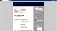Desktop Screenshot of jewishdenver.blogspot.com