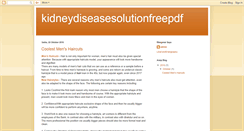 Desktop Screenshot of kidneydiseasesolutionfreepdf.blogspot.com