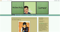 Desktop Screenshot of mymelancholycorner.blogspot.com
