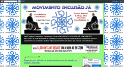 Desktop Screenshot of movimentoinclusaoja.blogspot.com