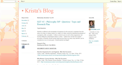 Desktop Screenshot of kristamcleod.blogspot.com